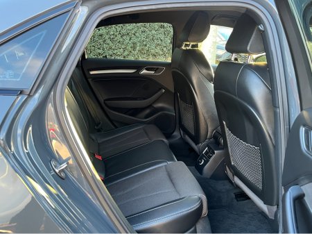 2019 Audi A3 S-LINE BLACK EDITION SALOON AUTOMATIC 1.4 PETROL //HIGH SPEC//LOW MILES//HALF LEATHER HEATED SEATS//KEYLESS ENTRY//ADAPTIVE CRUISE CONTROL// thumbnail