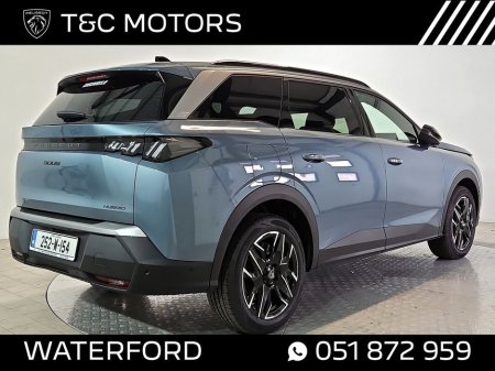 2025 Peugeot 5008 Ex Demo - Allure Hybrid - Front & Rear Sensors, Reversing Camera, Wireless Apple Carplay & Android Auto, Auto Lights & Wipers, Adaptive Cruise Control €48,995
