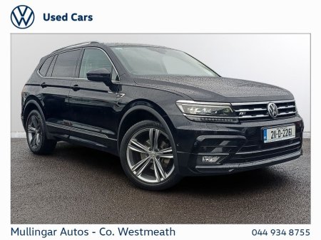 2021 Volkswagen Tiguan 2.0 TDI 150HP R-Line DSG 7 Seat €37,900