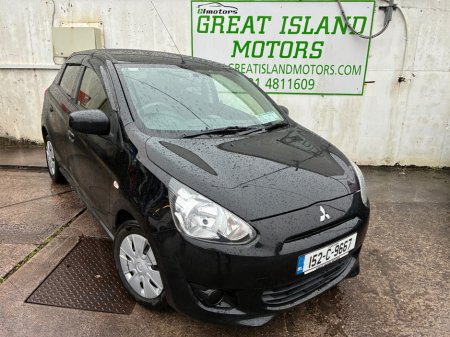 2015 Mitsubishi Mirage 1.0 DBA-A05A CVT 5DR AU AUTO €8,950
