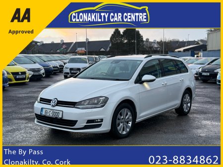 2016 Volkswagen Golf Low Mileage Vw Golf Estate 1.2 Petrol Tsi Automatic
