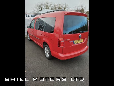 2018 Volkswagen Caddy 2018 MAXI 5 SEATER C20 LIFE TDI €16,500