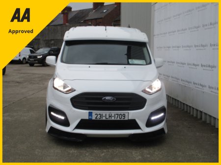 2023 Ford Transit Connect CONNECT HP TREND - 1.5 TD 100 T6.2 M6 . TREND MODEL WITH 3 SEATS, LOW KMS AIR CON,  ALLOYS LED LIGHTS,  FULL SPORTS BODY KIT. FULLY SERVICED AND DOE  TESTED WITH WARRANTY !! €23,500 thumbnail