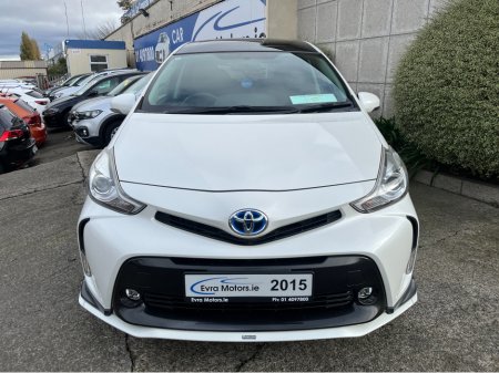 2015 Toyota Prius Alpha 7 SEATER AUTOMATIC HYBRID 1.8 PETROL //LOW MILES//PANORAMIC GLASS ROOF//KEYLESS ENTRY//REVERSE CAMERA// €17,950