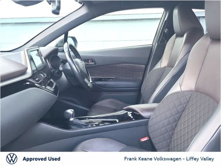 2018 Toyota C-HR SOL AUTO HYBRID 1.8 * *FULL LEATHER* *DIAMOND CUT ALLOYS* *CARPLAY* *HEATED SEATS* *BLIND SPOT* *NEW NCT* *12 MONTHS FRANK KEANE WARRANTY* *FINANCE AVAILABLE* €21,995 thumbnail