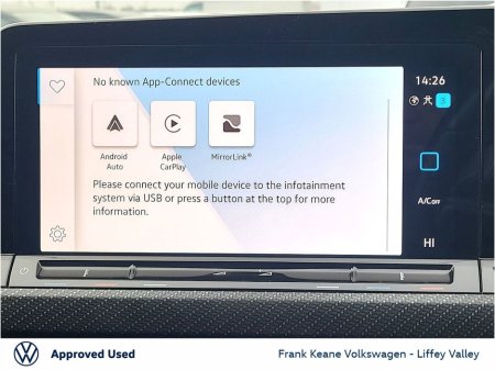 2022 Volkswagen Golf R-LINE 1.5TSI 130HP *REAR VIEW CAMERA* *VALENCIA ALLOYS* CARPLAY & ANDROID AUTO* *PCP FINANCE AVAILABLE* €29,995 thumbnail