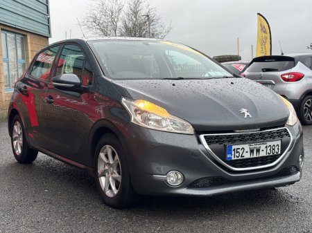2015 Peugeot 208 1.2 VTI 82 bhp Active €6,750