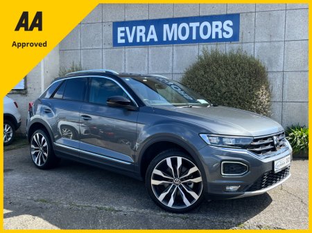 2021 Volkswagen T-Roc SPORT AUTOMATIC 2.0 DIESEL //LOW MILES//ADAPTIVE CRUISE CONTROL//REVERSE CAMERA//HALF LEATHER SEATS//KEYLESS ENTRY//