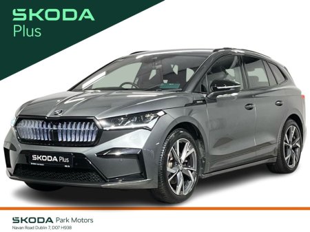 2024 Skoda Enyaq Sportline IV 80 - Crystal Grille - Reversing Camera - Ambient Lighting - Sat Nav - Climate Control - Heated Seats - Keyless Start - Apple CarPlay/Android Auto