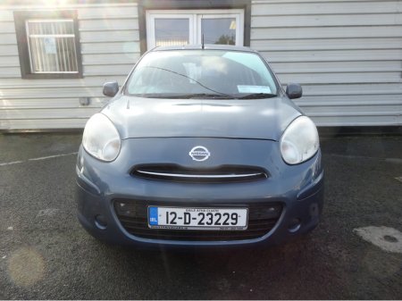 2012 Nissan Micra 1.2 PETROL 5 DOOR KEY 186 €4,450