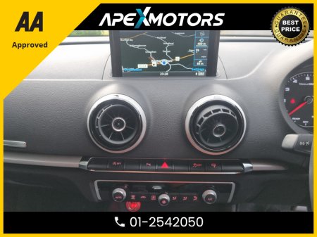 2016 Audi A3 FINANCE ARRANGED * NEW NCT JAN-28 * IMMACULATE * AA APPROVED * 101 SAFETY CHECKLIST * AUTOMATIC * COLOUR REVERSE CAMERA * TOP-SPEC 5DR HATCH * LOW LOW KMs * ADAPTIVE CRUISE * CRUISE CONTROL and SPEED €16,449 thumbnail