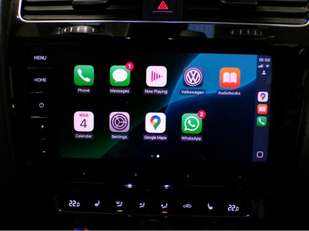 2018 Volkswagen Golf *MIESTER EDITION*MARK 7.5*AUTO*VW GOLF 1.4 TSI HIGH-LINE*FULL LEATHER HEATED MEMORY SPORT SEATS**VIRTUAL COCKPIT*PILOT PARKING*COLOUR CAMERA*SAT-NAV*APPLE-CARPLAY*ANDROID AUTO*UP-GRADED VW ALLOYS*XL M €18,900 thumbnail