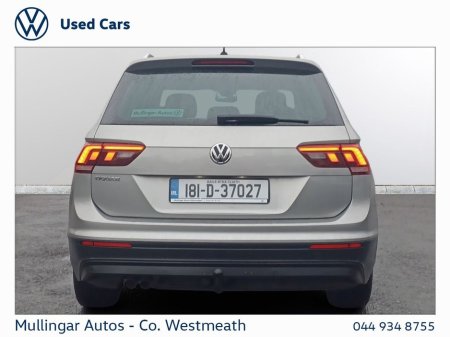 2018 Volkswagen Tiguan 2.0TDI 115HP Comfortline €21,950 thumbnail