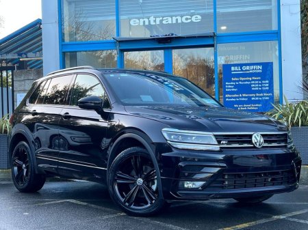 2018 Volkswagen Tiguan R-LINE 2.0 TDI 4MOTION // BLACK EDITION // HEADS-UP DISPLAY // 360 SURROUND PARKING CAMERAS