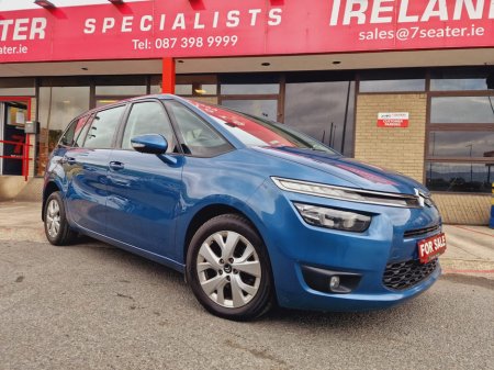 2015 Citroen Grand C4 Picasso 1.6 BLUE HDI 120BHP VTR NEW NCT 11/26 7 SEATER €8,400