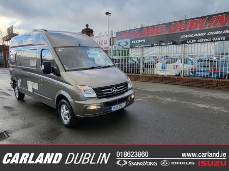 2018 LDV V80 6mts warranty x3 berth Campervan €39,999