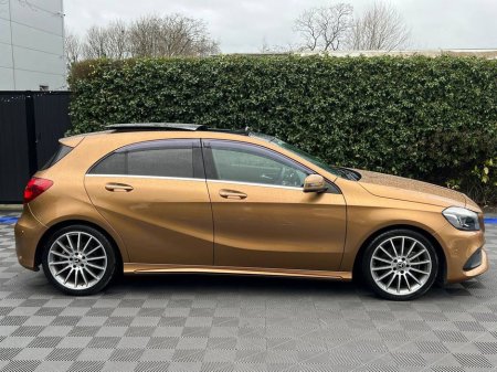 2018 Mercedes-Benz A Class A180 AMG-LINE 1.6 AUTO // OPENING PAN ROOF // BLUETOOTH MUSIC // 18" DIAMOND CUT ALLOYS €21,900 thumbnail
