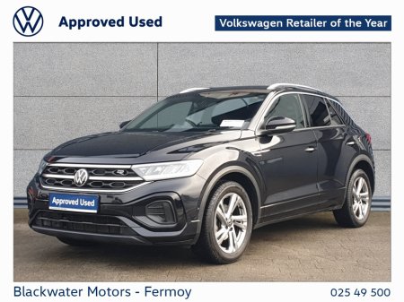 2023 Volkswagen T-Roc 2.0TDI 116BHP R-LINE WITH REAR VIEW CAMERA AND WINTER PACK €31,950 thumbnail