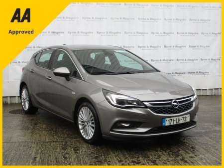 2017 Opel Astra ELITE 1.6 CDTI 110PS 5DR NCT TESTED 01/2027 AND TAXED 04/2026 . FULLY SERVICED  WITH 12 MONTHS WARRANTY AND 12 MONTHS AA COVER.
