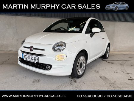2020 Fiat 500 1.0 LOUNGE 70BHP LOW KMS €12,950 thumbnail