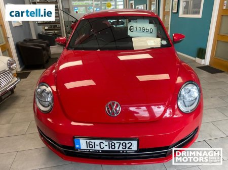 2016 Volkswagen Beetle 2.0tdi (110) Design BMT DSG 3DR Auto €11,950