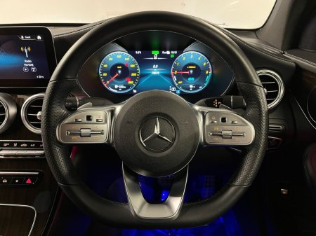 2022 Mercedes-Benz GLC Class 300de AMG Coupe - 19 Inch Alloys - Reversing Camera - Ambient Lighting - Sat Nav - Climate Control - Heated Seats - Apple CarPlay/Android Auto €57,950 thumbnail