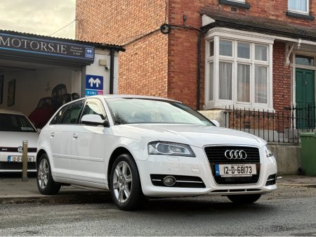 2012 Audi A3 1.4tfsi Automatic, Only 49kms, New Nct 12/2026, Apple Car Play, Android Auto, Reversing Camera, Bluetooth, Sat Nav, Cruise Control, Alloys, A/C, Service & Warranty Included, SIMI Dealer, €10,750 thumbnail