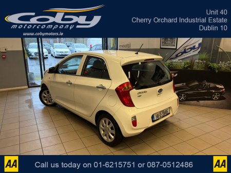 2014 Kia Picanto 1.0 MANUAL 5DR. Comes with New NCT before collection, Irish Owned Car, CD Player, 2 Keys, Air Conditioning, Irish Radio, Service History, Alloy Wheels, and more. €5,950 thumbnail