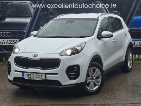 2018 Kia Sportage PLATINUM SAM 5DR WHITE HIGH SPEC. IMMACULATE €15,950