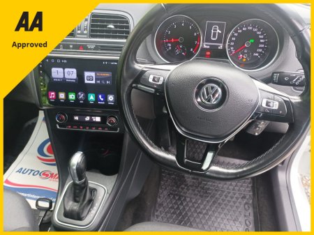 2017 Volkswagen Polo 1.2 TSI COMFORTLINE SPOTLESS WITH ONLY 24,524kms COMPREHENSIVE SERVICE HISTORY (10 STAMPS) FACTORY IMMOBILISER LEATHER STEERING WHEEL AUTO HEADLIGHTS FRONT FOGS ALLOY WHEELS ANDROID AUTO APPLE CARPLAY €14,395 thumbnail