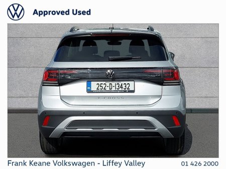 2025 Volkswagen T-Cross EDITION 75 1.0TSI 95BHP *REFLEX SILVER METALLIC* *DELIVERY KMS* *252D REG* *BIG SAVINGS VS NEW CAR* *WHILE STOCKS LAST* *PCP 3 YRS FROM €276PM* €29,995 thumbnail
