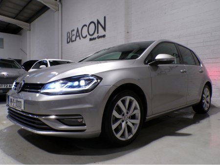 2018 Volkswagen Golf *MIESTER EDITION*MARK 7.5*AUTO*VW GOLF 1.4 TSI HIGH-LINE*FULL LEATHER HEATED MEMORY SPORT SEATS**VIRTUAL COCKPIT*PILOT PARKING*COLOUR CAMERA*SAT-NAV*APPLE-CARPLAY*ANDROID AUTO*UP-GRADED VW ALLOYS*XL M €18,900 thumbnail