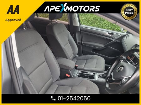 2017 Volkswagen Golf FINANCE ARRANGED * 1.6 TDI SE BLUEMOTION 115PS 5DR AUTO * NEW NCT OCT-27 * IMMACULATE * AUTOMATIC (DSG) * STAMPED SERVICE HISTORY * AA APPROVED * 101 SAFETY CHECKLIST * COLOUR REVERSE CAMERA €14,949 thumbnail