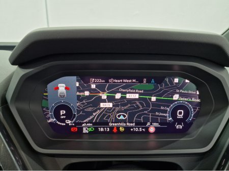 2024 Audi Q4 e-tron 45 S LINE (TECH PACK / 82KWH BATTERY) 282BHP AUTOMATIC **ONE OWNER / APPLE CARPLAY / ADAPTIVE CRUISE CONTROL / FULL LEATHER / SONOS PREMIUM SOUND / SAT NAV / REVERSE CAMERA / WIRELESS PHONE CHARGING** €43,900 thumbnail