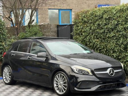 2018 Mercedes-Benz A Class A180 AMG-LINE 1.6 // TILT & SLIDE PAN ROOF // 18" DIAMOND CUT ALLOYS // FULL AMG-LINE SPORT INTERIOR €22,900 thumbnail