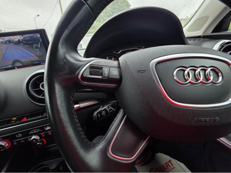 2015 Audi A3 1.4 FULL LEATHER SEATS  HIGHLINE PRIVACY GLASS REV CAMERA BLUETOOTH PARKING SENSORS ALLOYS  - LOW TAX BAND €14,950 thumbnail