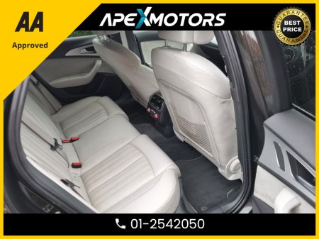 2015 Audi A6 FINANCE ARRANGED * 2.0 TDI S-LINE ULTRA 187BHP 4DR AUTO 190PS * NCT DEC-26 * CREAM LEATHER * IMMACULATE * STAMPED SERVICE HISTORY * AA APPROVED * 101 SAFETY CHECKLIST * AUTOMATIC (DSG) * HEATED SEATS €17,249 thumbnail