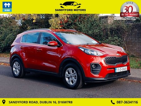 2017 Kia Sportage LX 5DR €13,700 thumbnail