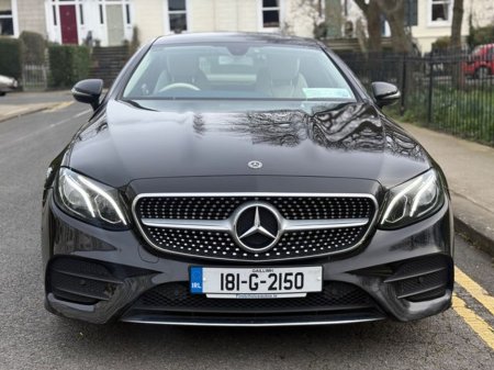 2018 Mercedes-Benz E Class E 220 d D AMG Sport 2DR Auto, new NCT, 139K KMS €27,950 thumbnail
