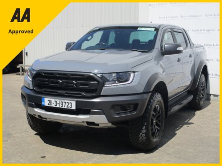 2021 Ford Ranger D/CAB RAPTOR - 2.0 TDI 213 A10 . FULLY SERVICED DOE TESTED AND READY TO GO WITH WARRANTY !! PRICE PLUS VAT €39,800