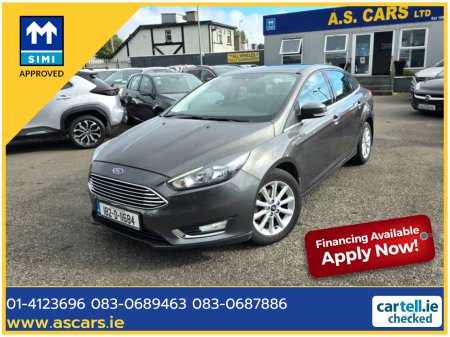2018 Ford Focus TITANIUM 1.5 TD 4DR ** TOP SPEC IRISH CAR ** SAT NAV ** APPLE / ANDROID CAR PLAY **KEYLESS GO ** 2 KEYS ** €10,995