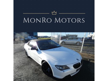 2005 BMW 6 Series 630i Convertible €11,999