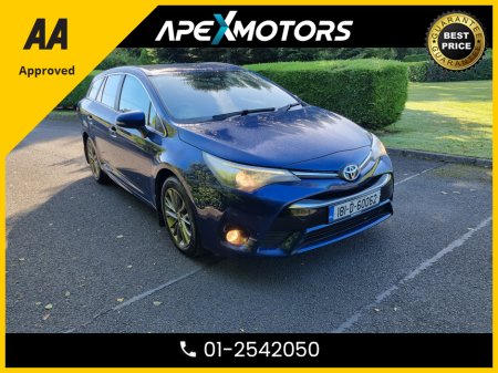 2018 Toyota Avensis FINANCE ARRANGED * TOP-SPEC BUSINESS EDITION ESTATE * NEW NCT FEB-27 * AA APPROVED * 101 SAFETY CHECKLIST * IMMACULATE * COLOUR REVERSE CAMERA * LOW DIESEL MILES * CRUISE CONTROL and SPEED LIMITER €12,749