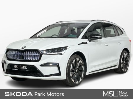 2025 Skoda Enyaq IV 85 Sportline+ - Crystal Grille - Reversing Camera - Sat Nav - Climate Control - Heated Seats - Keyless Start - Apple CarPlay/Android Auto €45,950