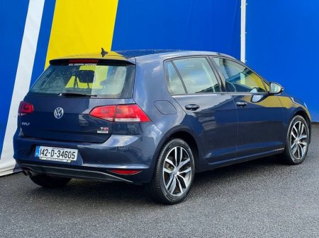 2014 Volkswagen Golf HIGHLINE 1.4 TSI AUTO // DIAMOND CUT ALLOYS // REVERSE CAMERA // DUAL ZONE CLIMATE CONTROL €13,950