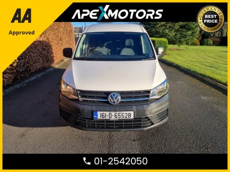2016 Volkswagen Caddy FINANCE ARRANGED * MAXI C20 STARTLINE TDI 2DR * AA APPROVED  * 101 SAFETY CHECKLIST * 12-MONTH ROADSIDE ASSIST  * IMMACULATE * LOW LOW MILES * NEW DOE DEC-26 * VERY CAREFUL OWNER * CARTELL HISTORY €12,949