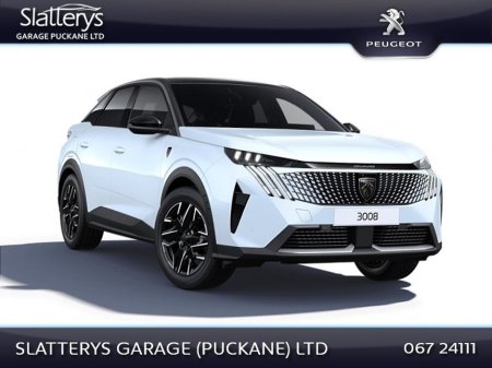2026 Peugeot 3008 Allure 1.2 Petrol Hybrid Auto €47,450