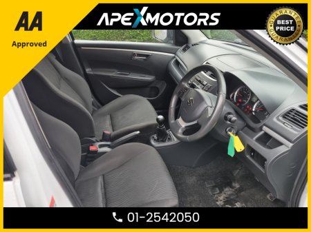 2012 Suzuki Swift 1.2 MANUAL * TOP-SPEC SZ3 * NEW NCT FEB-27 * ONE OWNER FROM NEW * IMMACULATE * 6-STAMPS in SERVICE HISTORY * AA APPROVED * 101 SAFETY CHECKLIST * LOW LOW MILES * CRUISE CONTROL * LOW TAX * 12-MONTH RO €6,949 thumbnail