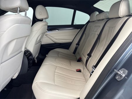 2022 BMW 5 Series 530E HYBRID M SPORT NEW NCT**19"MATTE BLACK ALLOYS**PANORAMIC SUNROOF**FRONT HEATED ELECTRIC SEATS**AMBIENT LIGHTING**APPLE CARPLAY**REVERSE CAMERA**PARKING SENSORS**DRIVE MODES**FINANCE AVAILABLE** €37,995 thumbnail