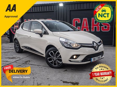2018 Renault Clio 2018 Renault Clio 0.9/New NCT/47k kms/1yr warranty €10,888